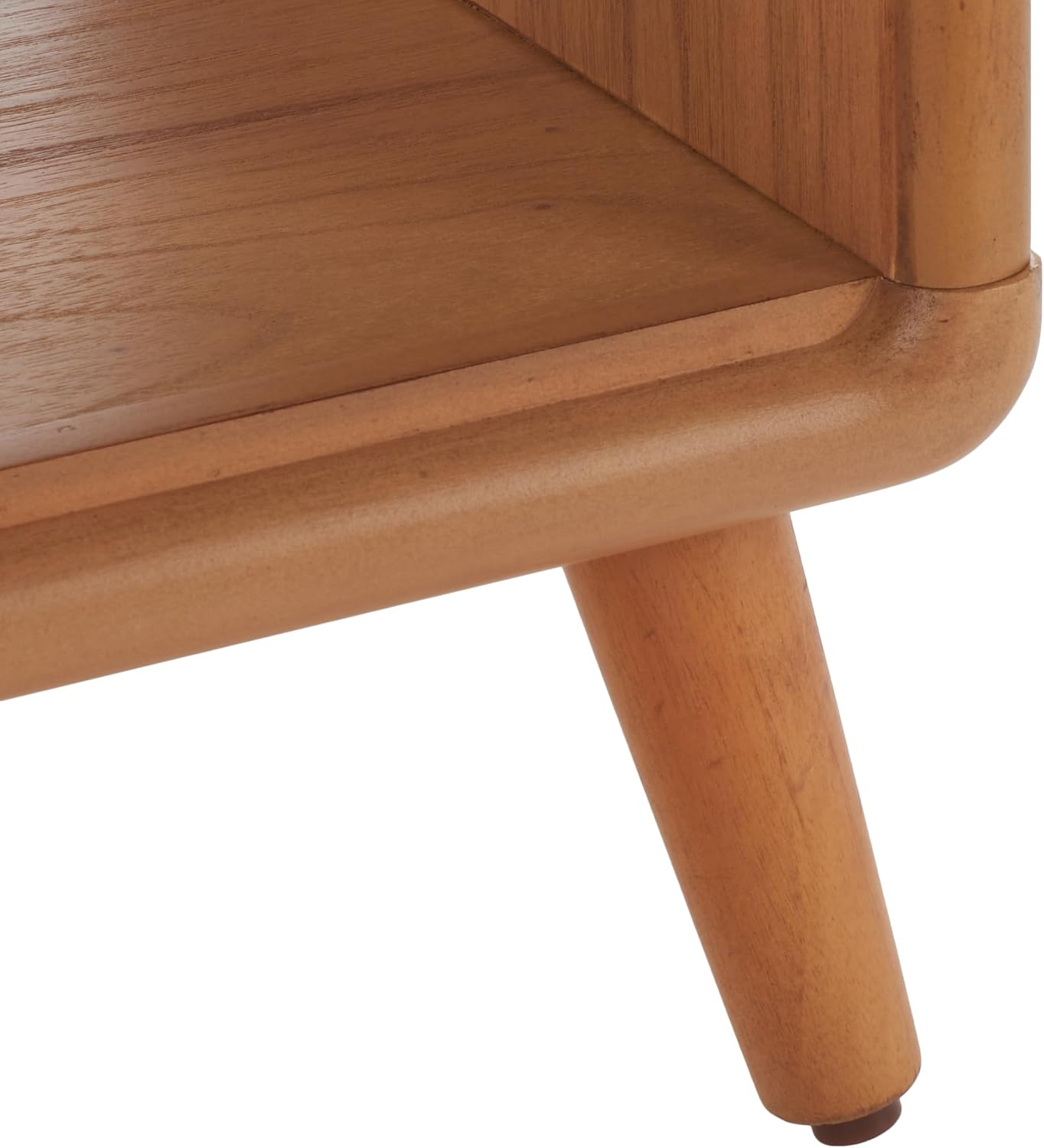 SAFAVIEH Home Collection Solo Black/Natural Open Shelf Bench with Cushion
