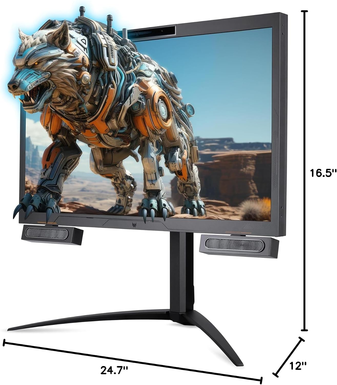 acer Predator SpatialLabs View 27 PSV27-2 27' Ultra HD Stereoscopic 3D Gaming Display | Eye Tracking | Real-Time Rendering | AI Technologies I AMD FreeSync Premium (G-SYNC Compatible) | 160Hz