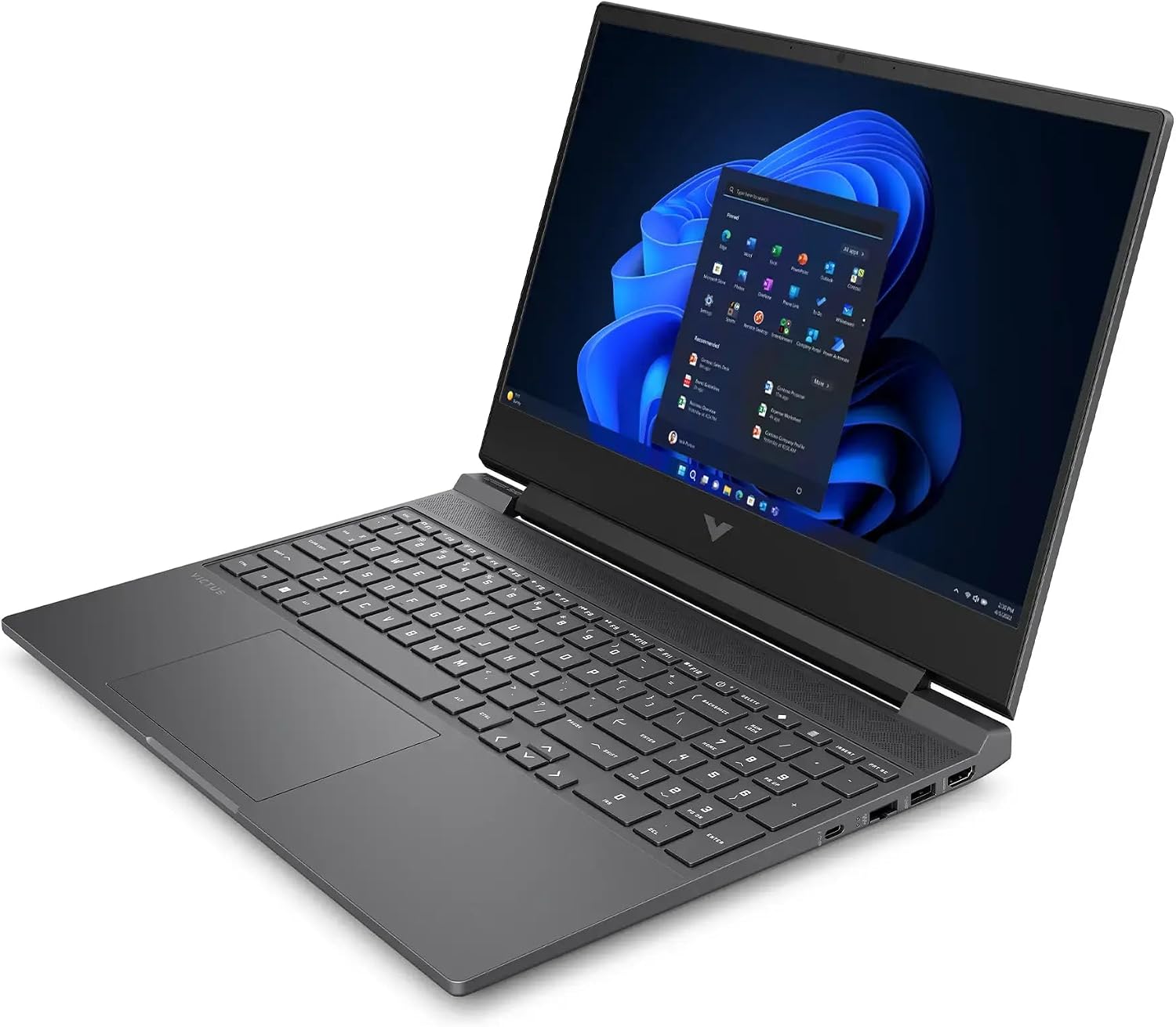 HP Victus 15 Gaming Laptop,15.6' FHD 144Hz Display, AMD Ryzen 5 7535HS, 16GB DDR5 RAM, 1TB NVMe SSD, AMD Radeon RX 6550M(> RTX 3050), Backlit KB, Wi-Fi 6, HDMI, Windows 11 Pro, w/BWE Accessories
