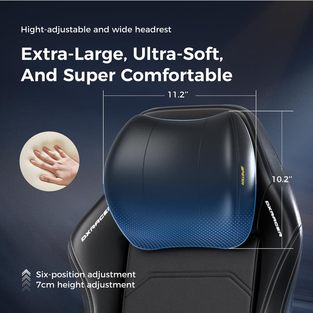 DXRacer Master Series Gaming Chair, High Back Computer Chair, Ergonomics Office Recliner Chair, Extra Large, Black