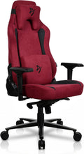 Arozzi Vernazza Supersoft Upholstery Material has a Unique Velvety Texture That is Fluid-Repellant and Breathable with Memory Foam Lumbar Support and 4D Armrest for Office and Gaming Chair - Bordeaux