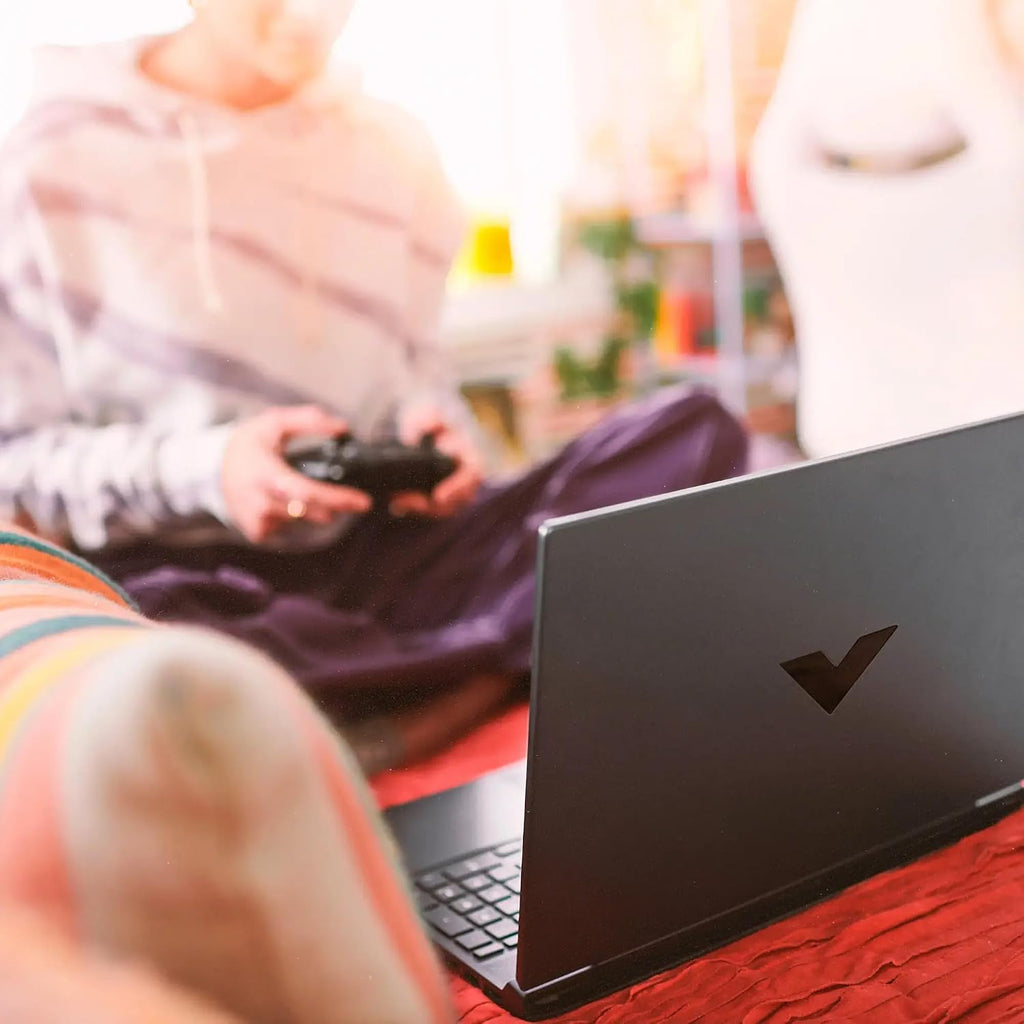 HP Victus 15 Gaming Laptop,15.6' FHD 144Hz Display, AMD Ryzen 5 7535HS, 16GB DDR5 RAM, 1TB NVMe SSD, AMD Radeon RX 6550M(> RTX 3050), Backlit KB, Wi-Fi 6, HDMI, Windows 11 Pro, w/BWE Accessories