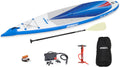 Sea Eagle NeedleNose 12'6' Inflatable Lightweight High Pressure Drop Stitch Stand Up Paddle Board Patented Wave Piercing Bow, with SUP Paddle, Pump, Slide in Skeg and Backpack