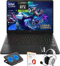 HP OMEN 16 Slim Gaming Laptop, 16' 144Hz 2K Display, Intel Core Ultra 9 285H, NVIDIA GeForce RTX 5070, 32GB DDR5 RAM, 1TB SSD, Wi-Fi 6E, RGB Backlit, Win 11 Pro, w/Mytrix Accessory & Lifetime Office