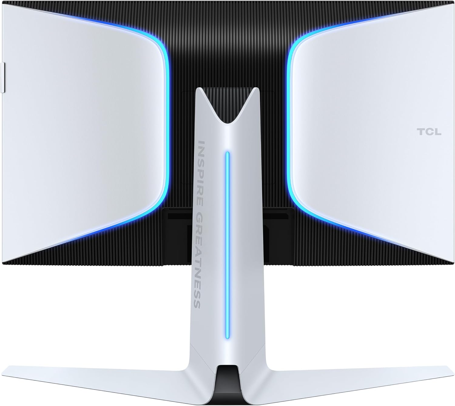 TCL 27' R94 Series 4K UHD HDR QD-Mini LED Gaming Monitor (27R94, 2025 Model) Halo Control System, 165Hz Refresh Rate, LD2304 Precise Dimming Series, HDR1400 Brightness, 1ms, AMD FreeSync NVIDIA G-SYNC