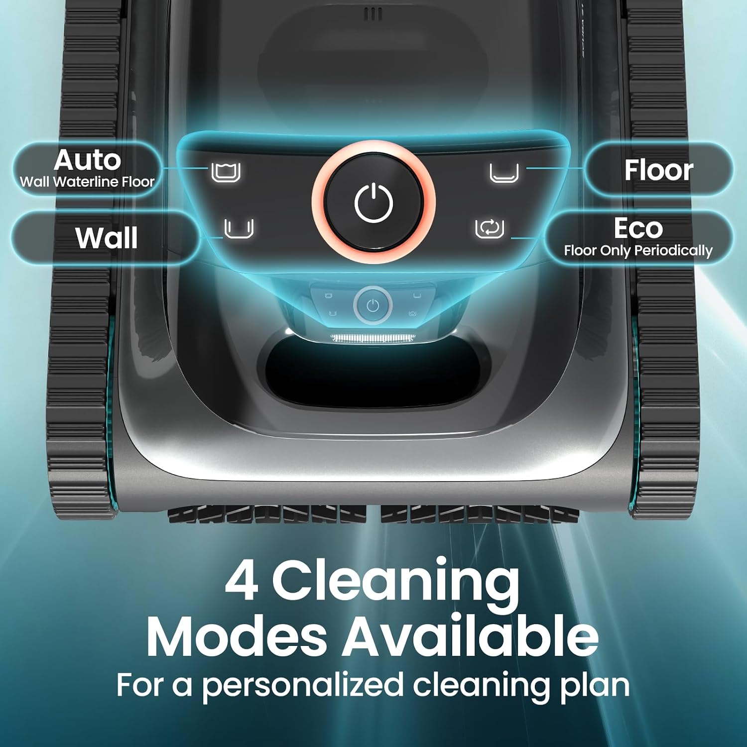 Aiper Scuba S1 2024 Cordless Pool Vacuum, Wall & Waterline Cleaning, 4 Pool Cleaning Modes, Smart Navigation with High-Precision Sensors, for All Inground & Above Ground Pools
