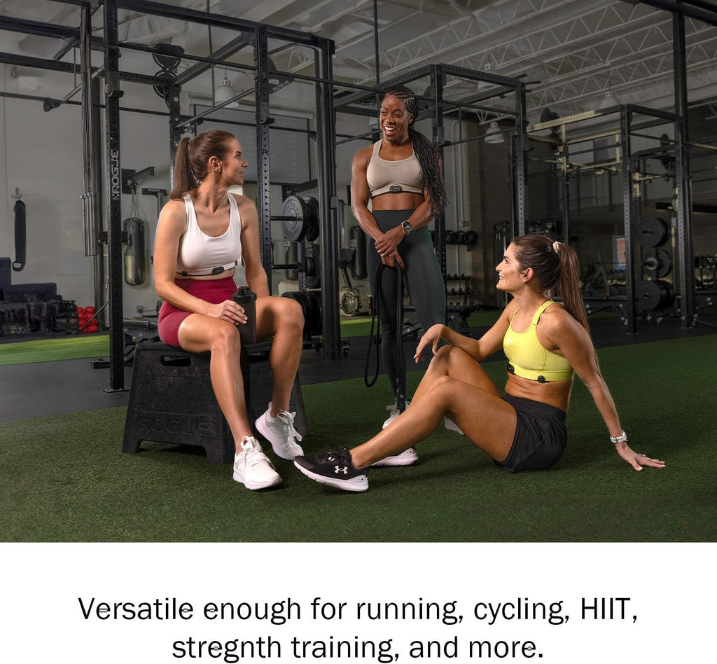 Garmin HRM Heart Rate Monitor Chest Strap | Wireless, Real-Time Transmission for Indoor and Outdoor Exercise | Signature Series Resistance Band