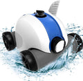 Cordless Robotic Pool Cleaner, Automatic Pool Vacuum with 60-90 Mins Working Time, Rechargeable Battery, IPX8 Waterproof for Above/In-Ground Swimming Pools Up to 861 Sq Ft