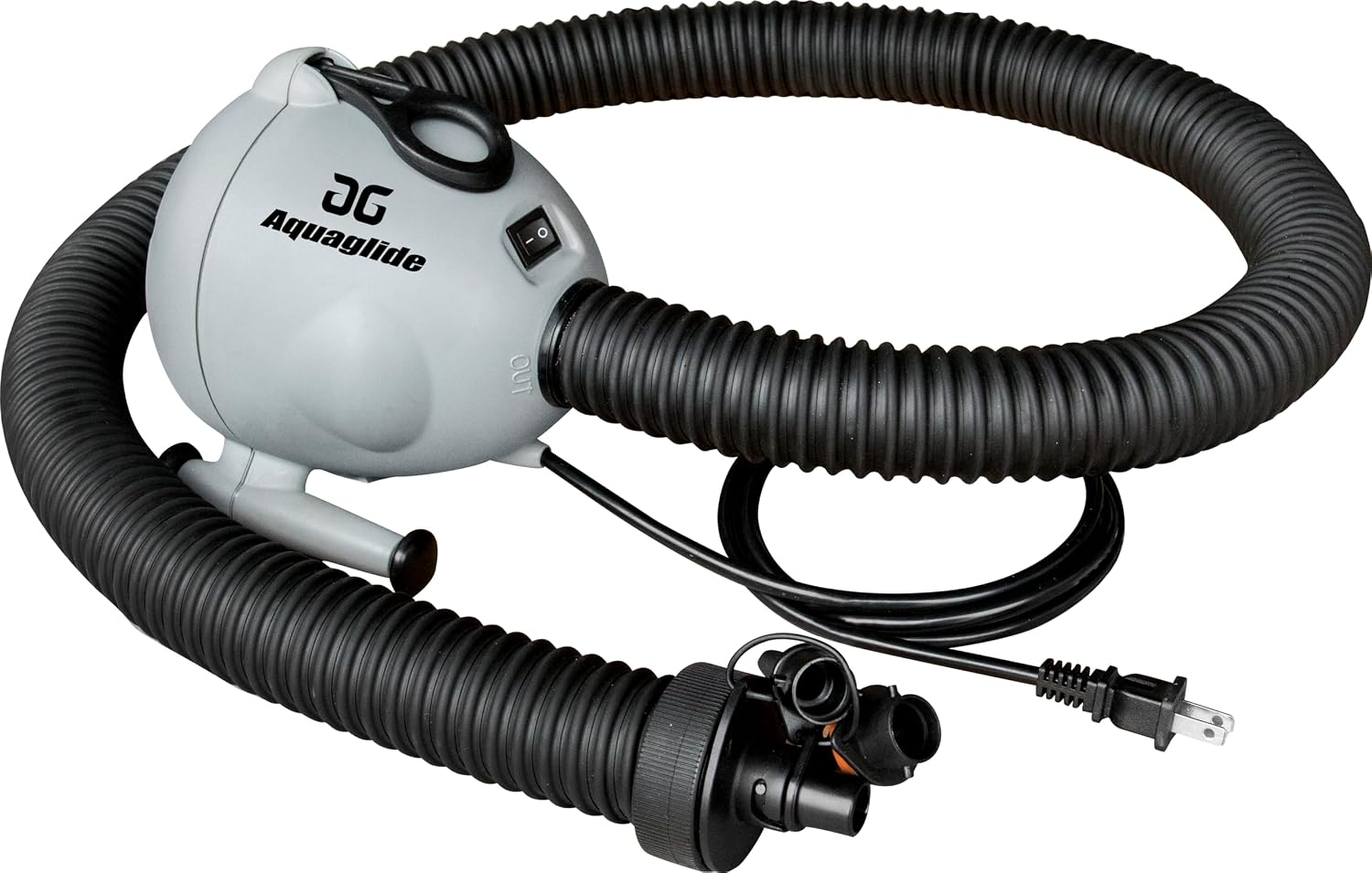 Aquaglide Hurricane 110 Volt 3.6 PSI Pump – Inflate Residential Aquapark, Small Commercial Parks & Kayaks – Great for Small to Medium Aquaglide Products
