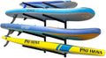 StoreYourBoard Outdoor Standup Paddleboard Rack, Wall Mount, Holds 400 lbs, Adjustable Storage Stand, Heavy-duty Metal Organizer
