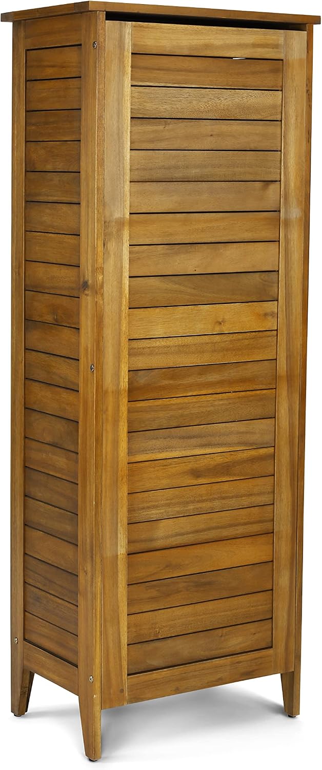 Homestyles Maho Golden Teak Storage Cabinet