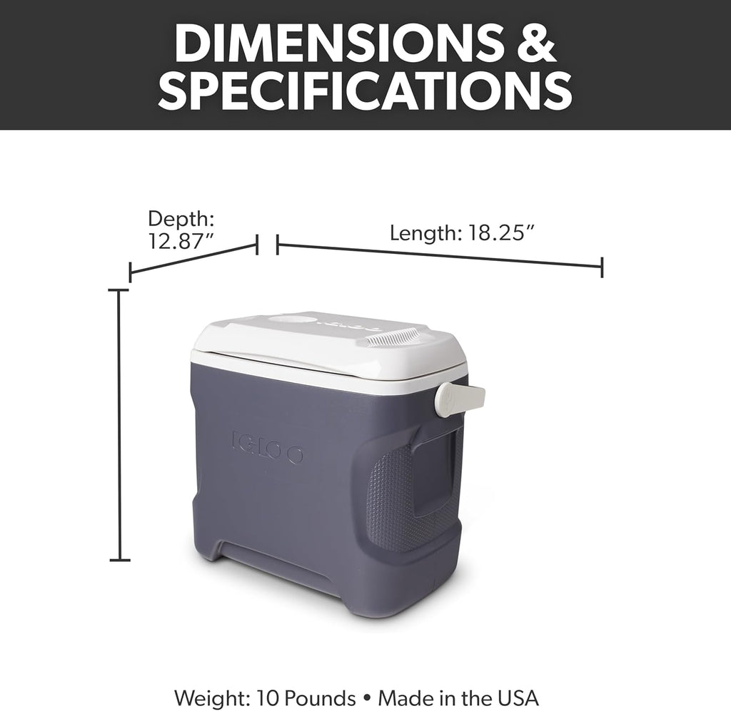 Igloo Iceless Thermoelectric Cooler | Portable Electric Plug-in Coolers