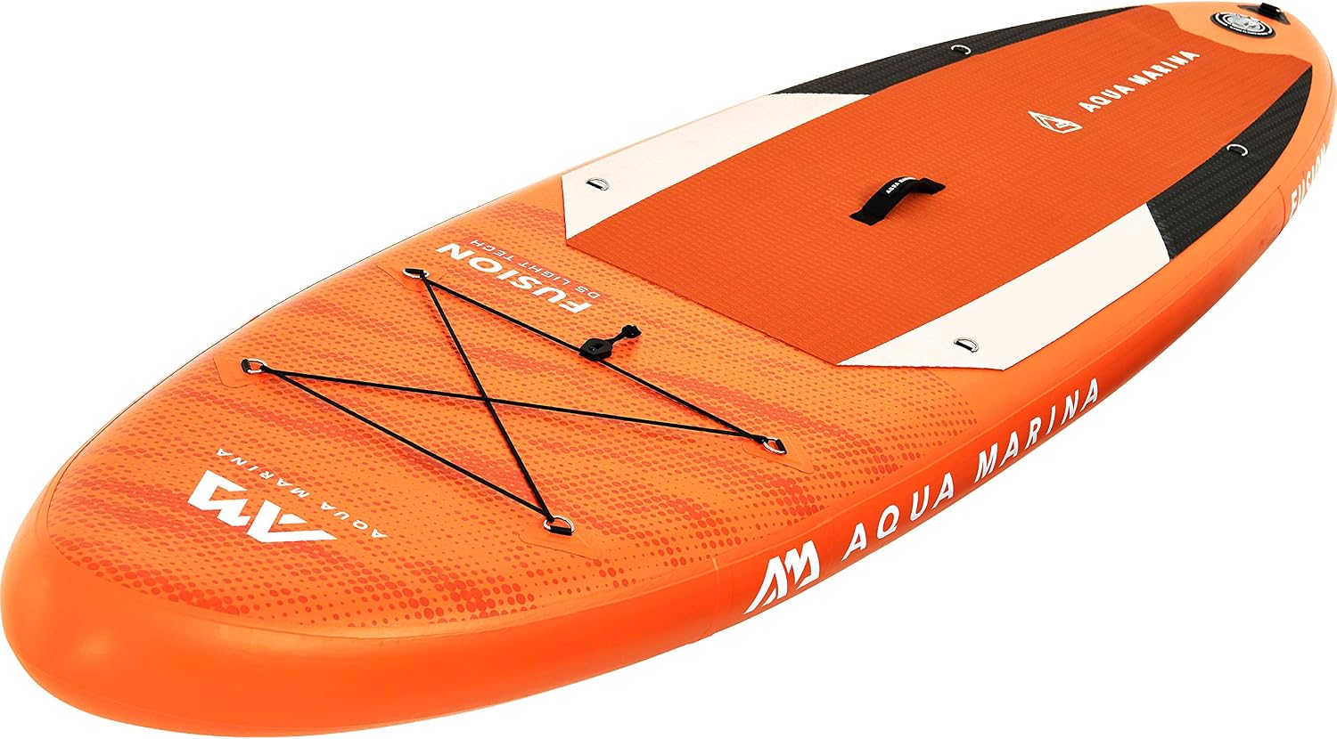 Aqua Marina Fusion, Inflatable Stand Up Paddle Board (iSUP) Package, 330 cm Length, Orange