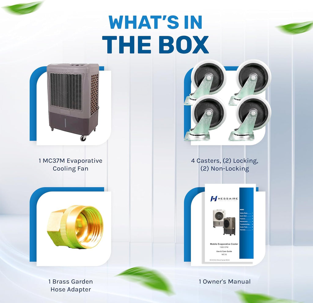 Hessaire MC37M 3100CFM Evaporative Cooler