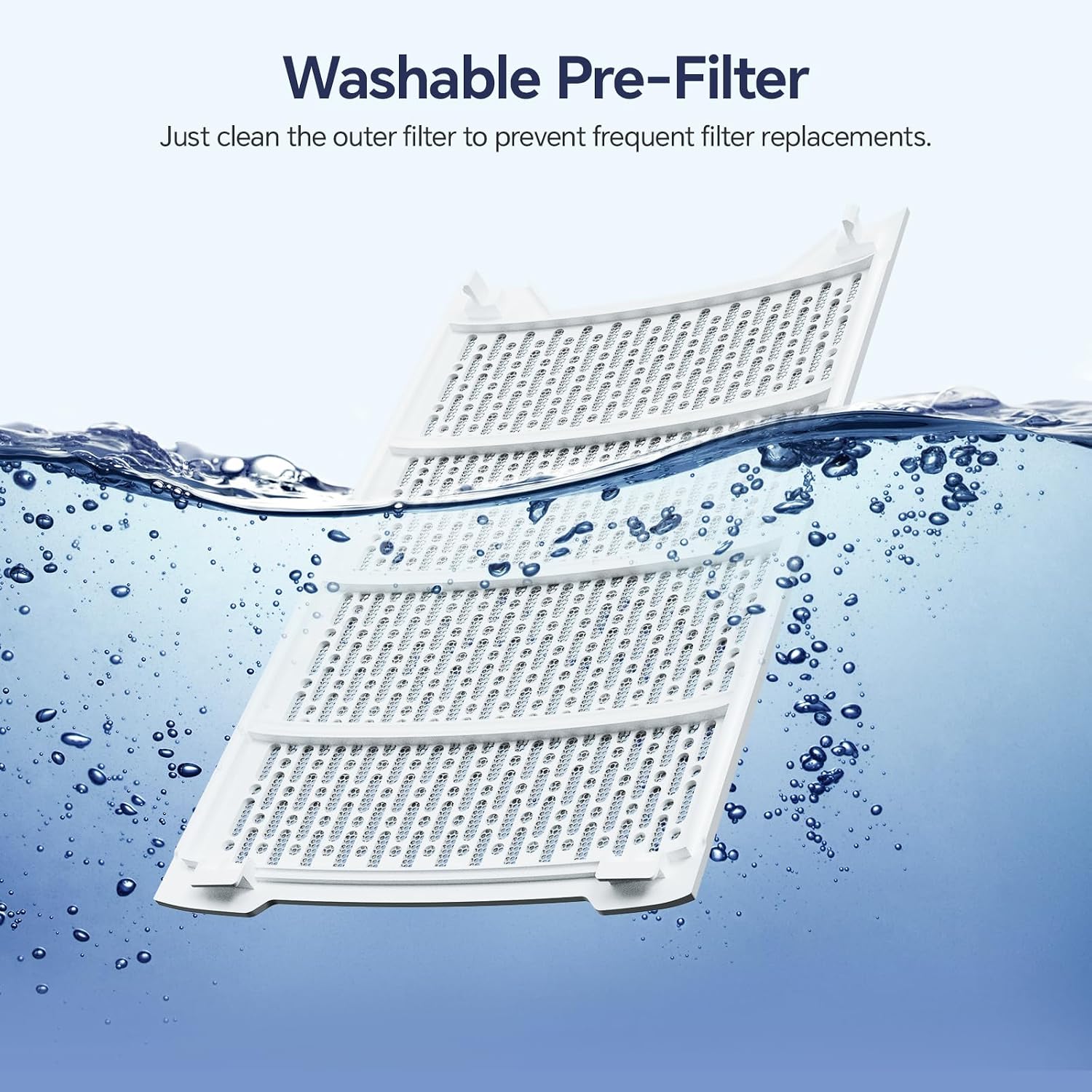 Lunino Air Purifiers for Home Large Room up to 2800 Ft², Double-Sided HEPA Air Purifier with Washable Pre-filter, Smart WiFi, PM 2.5 Air Quality Monitor, 3 Fan Modo, for Pets Hair, Dust, Pollen, Smoke