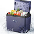 BODEGA 12v Car Refrigerator, 63QT(60L) IPX4 Waterproof Electric Cooler, APP Control Car Fridge with 12/24V DC 110-240V AC, -4℉~68℉, Portable Freezer for Truck Van RV Camping, Travel,Home