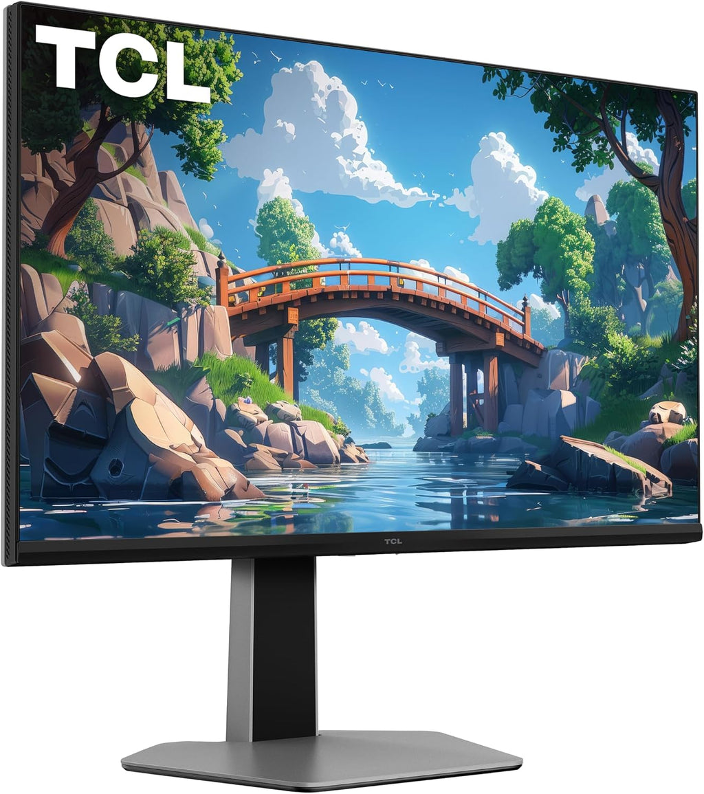 TCL 27' G64 Series QHD HDR QD-Mini LED Gaming Monitor (27G64, 2025 Model) Halo Control System, 180Hz Refresh Rate, LD180 Precise Dimming Series, HDR600 Brightness, 1ms, AMD FreeSync, NVIDIA G-SYNC