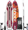 NIXY Venice G5 Cruiser & Yoga Inflatable Paddle Board | 10'6' x 34' x 6' Ultra-Light SUP with Welded Seams, Woven Drop Stitch for Safety and Durability.