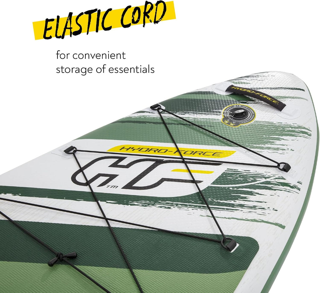 Bestway Hydro-Force Kahawai Inflatable SUP Stand Up Paddle Board with Paddle, Carry Bag and Pump