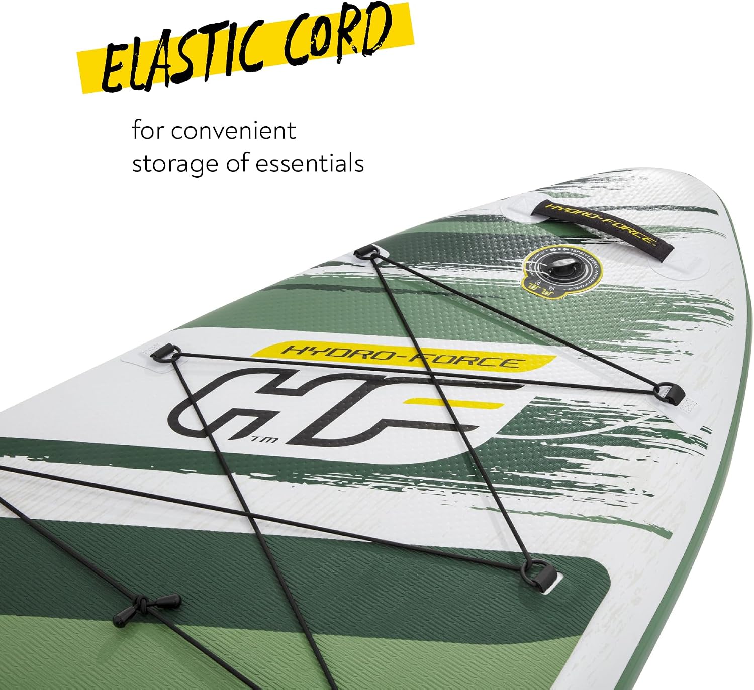 Bestway Hydro-Force Kahawai Inflatable SUP Stand Up Paddle Board with Paddle, Carry Bag and Pump