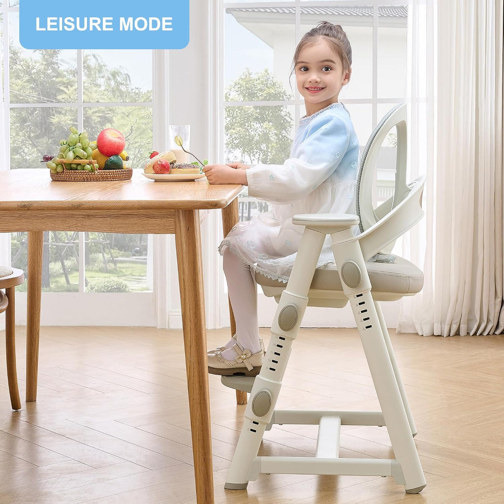 Ergonomic Kids' Study Chair, Height Adjustable Kids Desk Chair for Boys Girls,Comfortable for Teenagers Playing, Drawing, Ideal Gift for Children,Students（Grey）