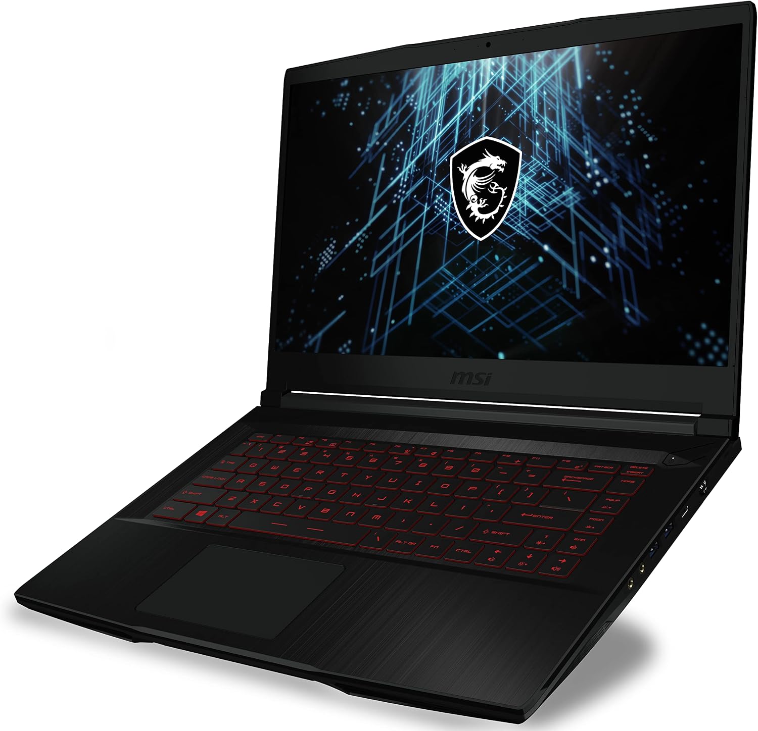 MSI GF63 Thin 11SC-693 15.6' Gaming Laptop, Intel Core i5-11400H, NVIDIA GeForce GTX 1650, 8GB Memory, 256GB NVMe SSD, Windows 11