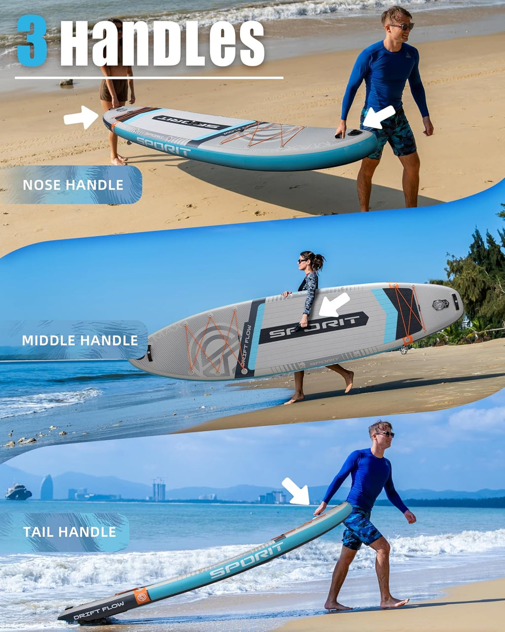 11'6' x 35' Extra Wide Inflatable Paddle Board for Adults, 450 lb Capacity Wide Stable Stand Up Paddle Board, 2–3 Person SUP, Heavy Duty 22 PSI, US Fin, Kayak D Rings, Large Stable Paddleboard