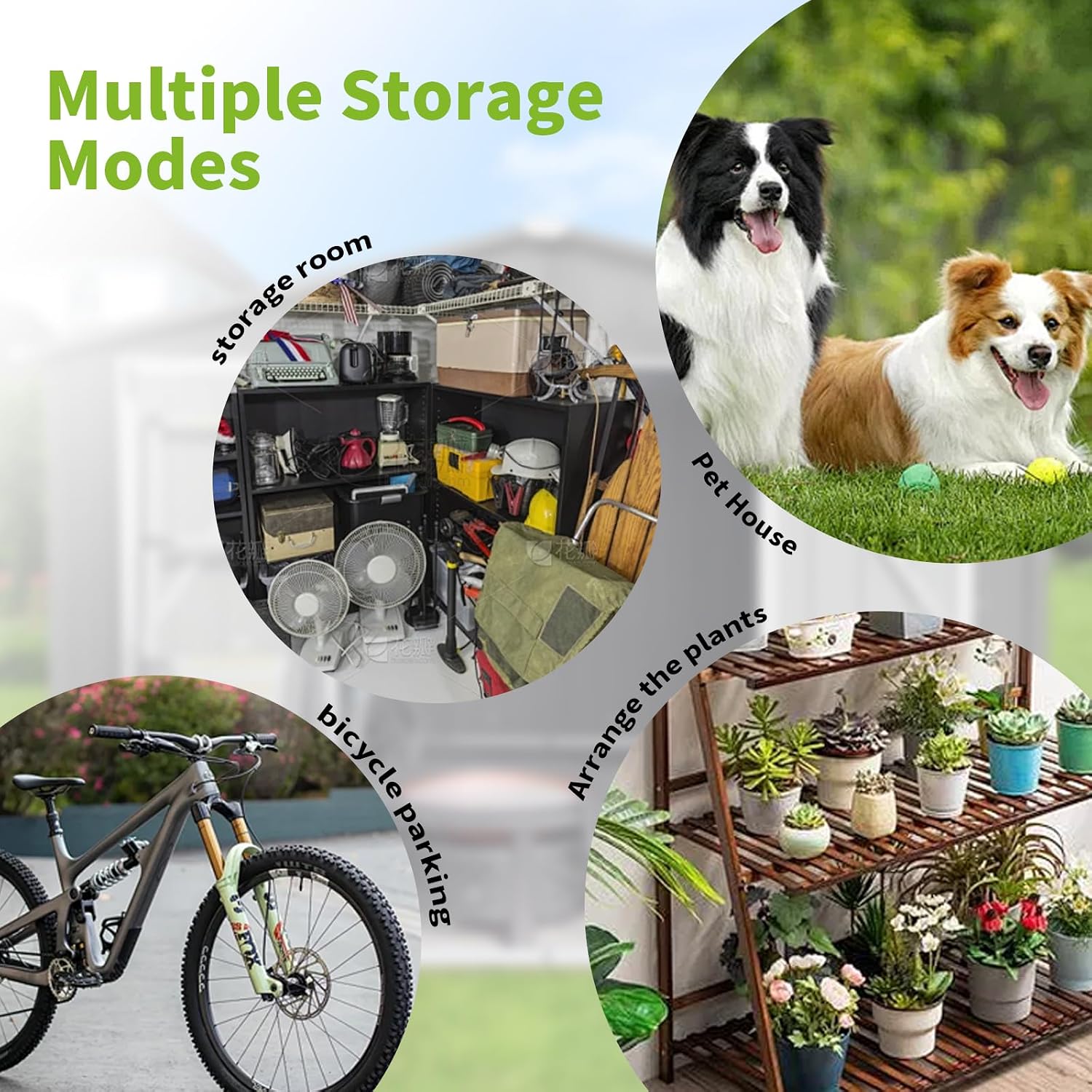 8x10FT Heavy-Duty Metal Storage Shed with Apex Roof, Outdoor Garden Shed with Hinged Door, Steel Vents & Free Padlock, Weatherproof Tool Shed for Backyard, Lawn Equipment & Bike Storage