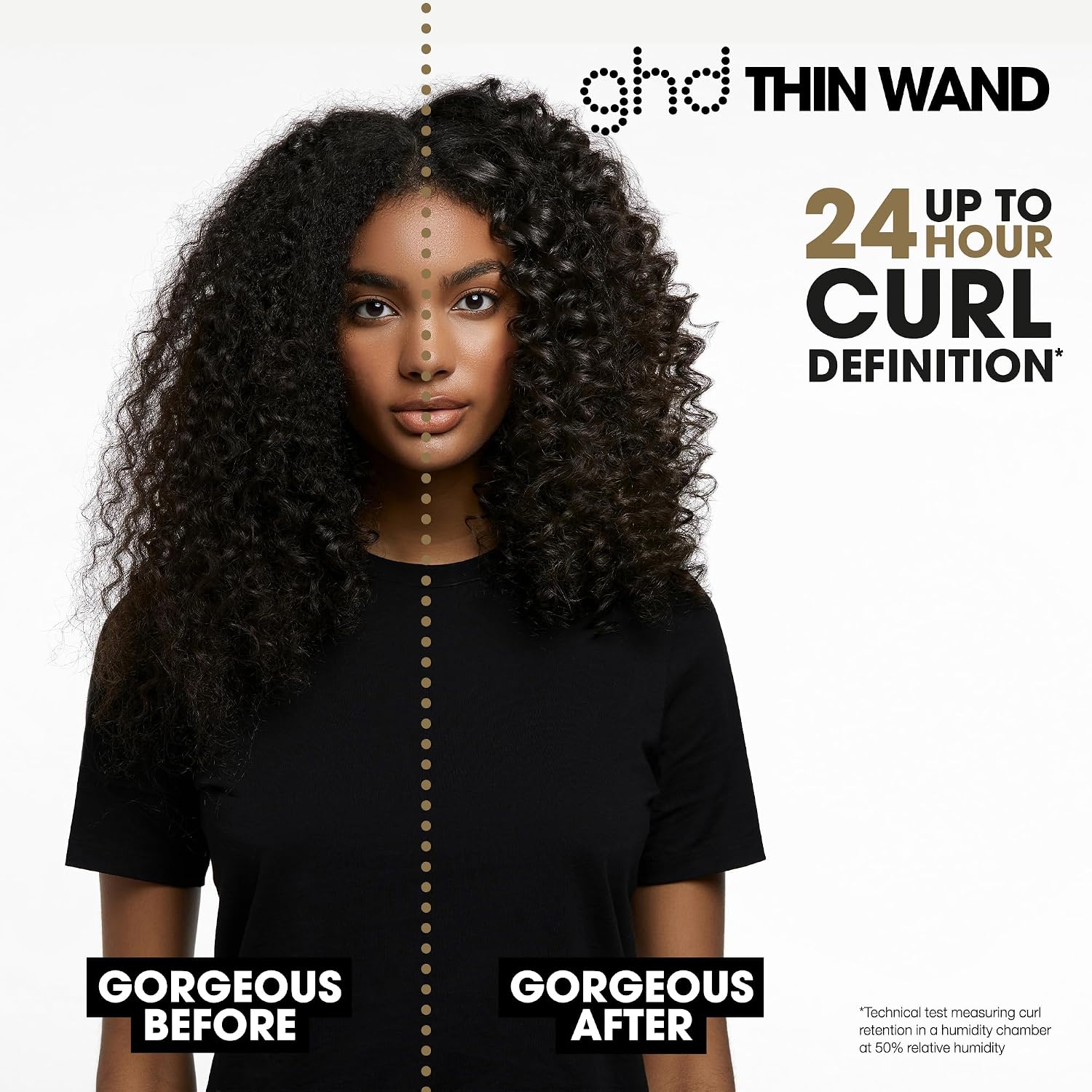 ghd Curve® Professional Hair Curling Irons & Wands | Soft Waves, Classic and Tight Curls | 0.5 –1.5 Inch Barrels' | 365ºF Styling Temp Preventing Heat Damage + Auto Sleep Mode