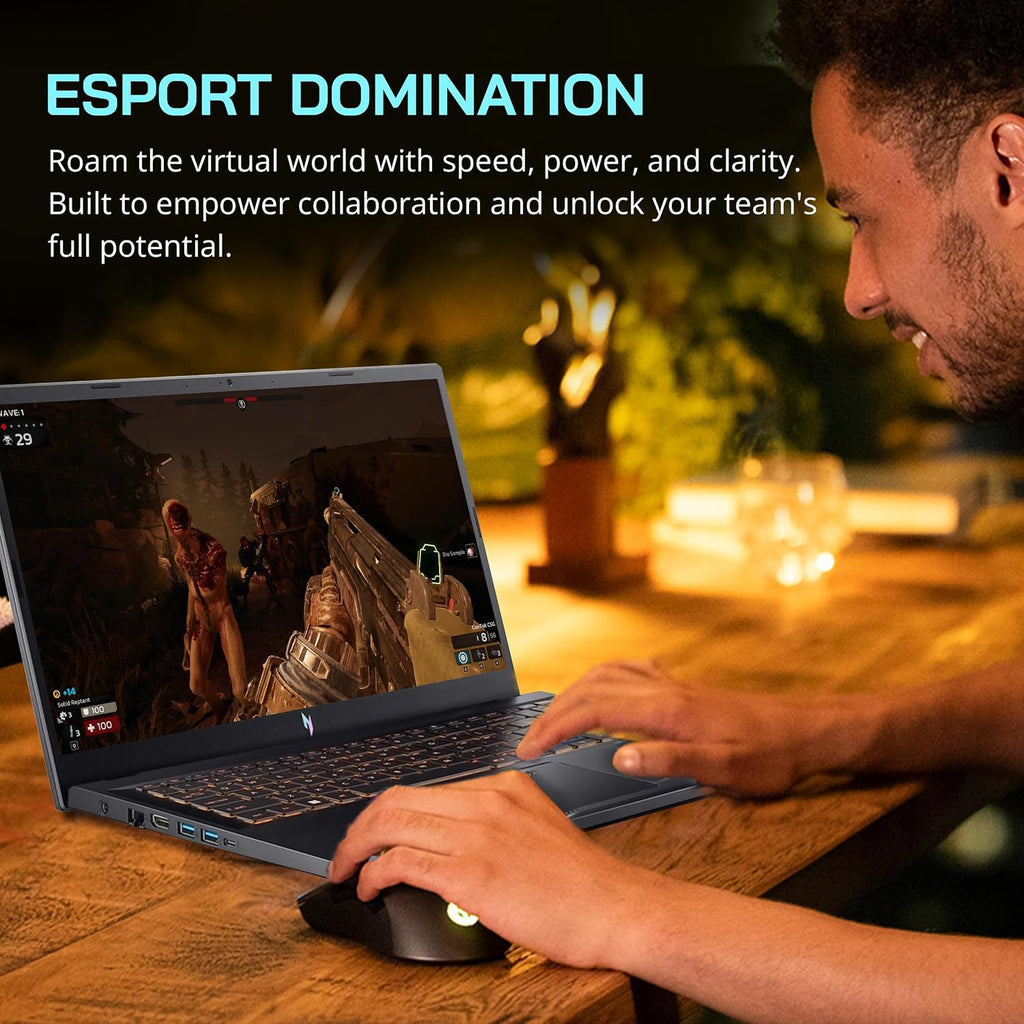 acer Nitro V 15.6' FHD IPS 165Hz Gaming Laptop, Intel Core i5-13420H, NVIDIA GeForce RTX 5050 8GB GDDR7, 64GB RAM, 2TB SSD, Backlight Keyboard, Wi-Fi 6, Win 11 Pro, Black, 1TB Docking Station Set