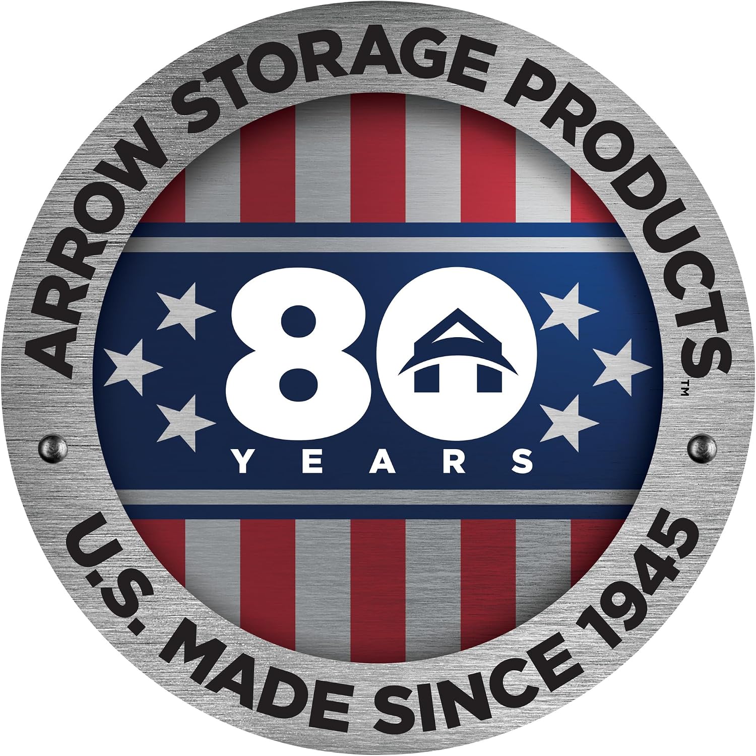 Arrow Shed Elite 8' x 6' Tall Outdoor Steel Storage Shed with High Gable and Lockable Doors Storage Building, Anthracite