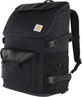 Carhartt 35L Nylon Workday Backpack, Durable Water-Resistant Pack with 15' Laptop Sleeve and Adjustable Shoulder Straps, Black