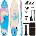 Starcity 11'x34*6' Blow Up Paddle Board, Inflatable Paddle Board, Spacious and Stable, Anti Slip and Easy to Operate, Large Size Suitable for Single Person/Family/Pet Use