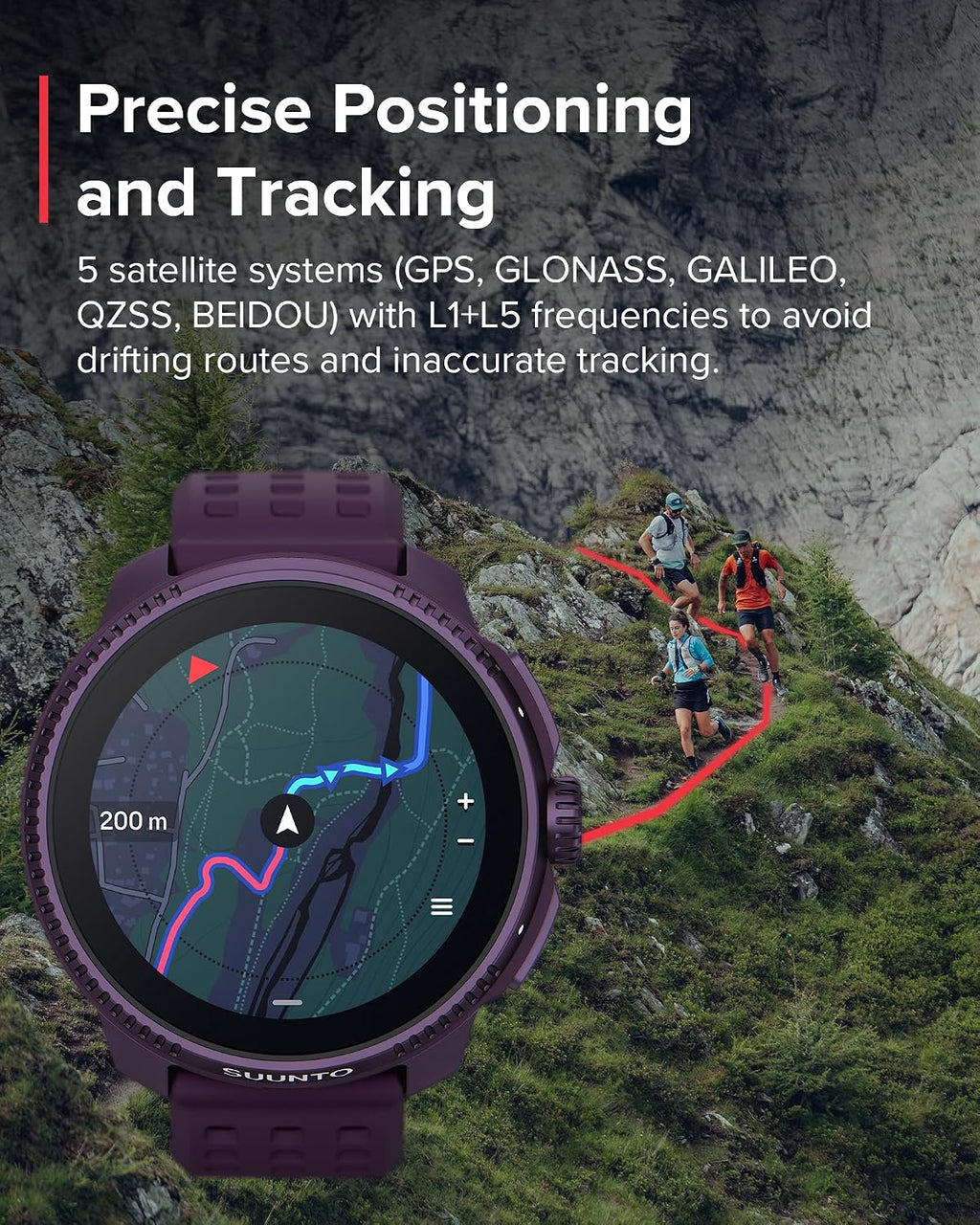 SUUNTO Race: GPS Sports Watch, Large & Bright AMOLED Color Screen, Long Battery Life