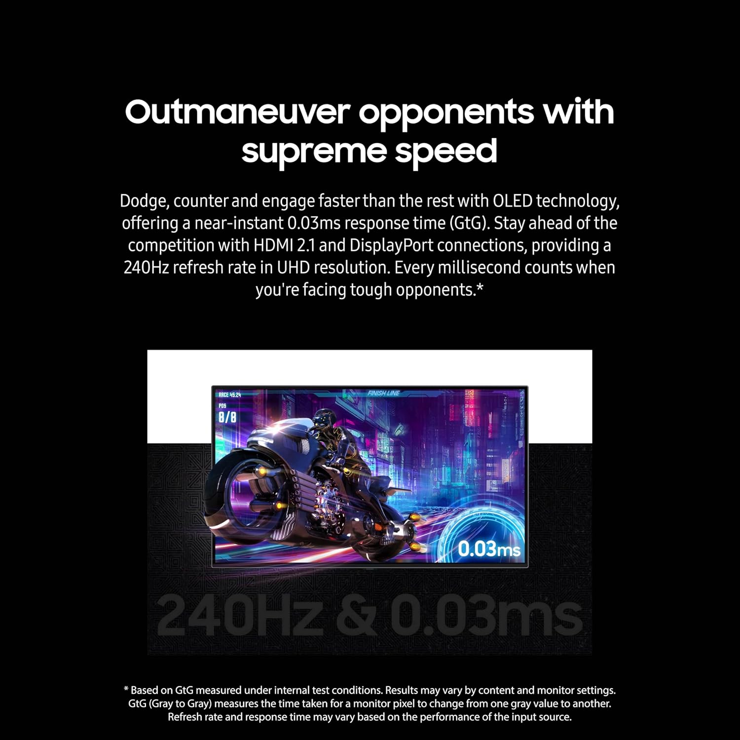 Samsung 32DG8 32 Inch Odyssey G80SD 4k UHD Smart Gaming Monitor with 5 Year Amber Protection Plan (2024)