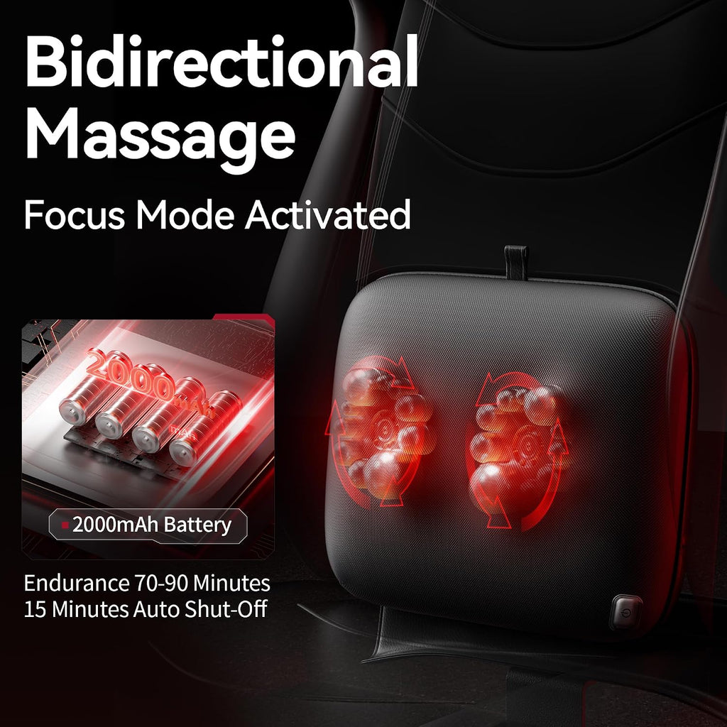 Gaming Chair, Ergonomic Computer Chair with Lumbar Massage & Heat, Video Game Chair with Silent Casters, 3D Adjustable Backrest, Thickened Seat, PU Leather, Hidden Footrest (63-77in)