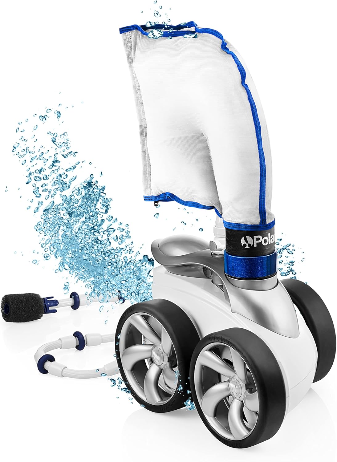 Polaris Vac-Sweep P39 Pressure Inground Pool Cleaner, Triple Jet Powered, with a Dual Chamber SuperBag for Debris
