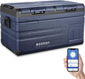 BODEGACOOLER 12 Volt Car Refrigerator,Dual Zone APP Control, Designed with Removable 2-Way Door Portable Freezer,79 Quart-4℉-68℉ RV Electric Cooler 12/24V DC and 100-240V AC for Camping,Travel,RV