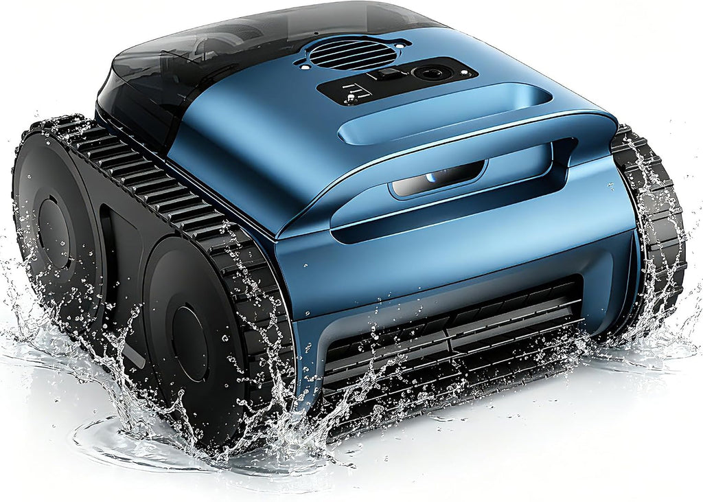 [2026 Release] Automatic Robotic Pool Vacuum for Inground & Above Ground Pools, Wall Climbing Pool Vacuum Cleaner, Cleans Floor, Walls, Waterline, Drain up to 2150 Sq. Ft., 190 Min