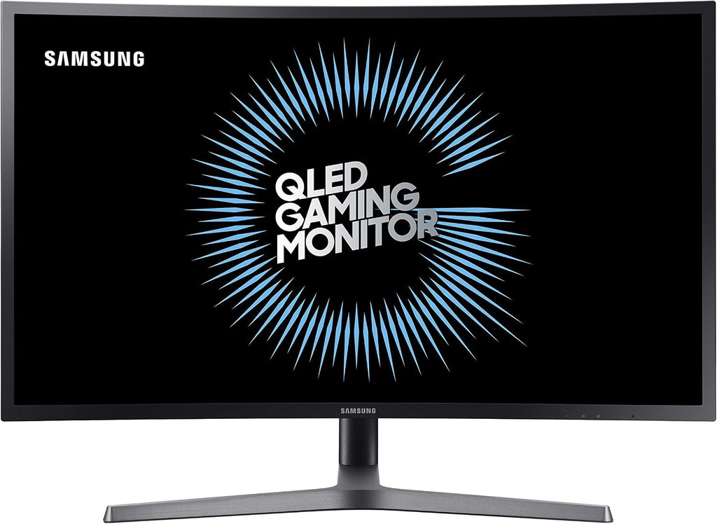 Samsung C27HG70 27-Inch HDR QLED Curved Gaming Monitor (144Hz / 1ms) Model C27HG70QQN (Renewed)