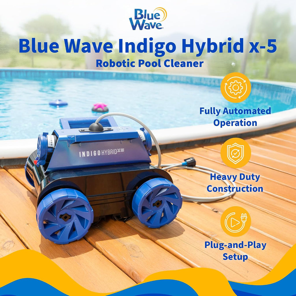 Blue Wave Indigo Hybrid x-5 Robotic Cleaner