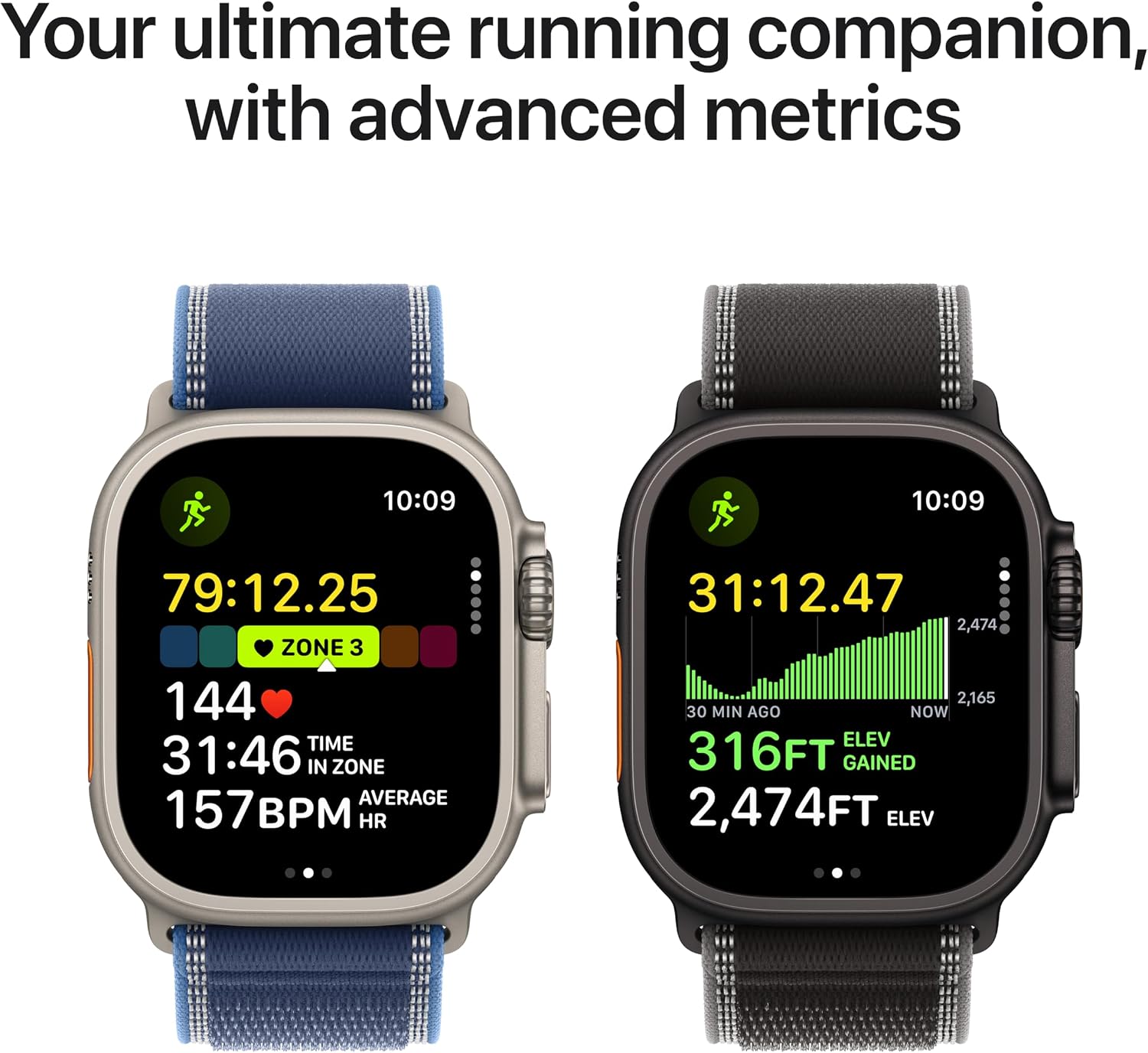 Apple Watch Ultra 3 [GPS + Cellular 49mm] Running & Multisport Smartwatch w/Rugged Titanium Case w/Black Alpine Loop - S. Satellite Communications, Advanced Health & Fitness Tracking
