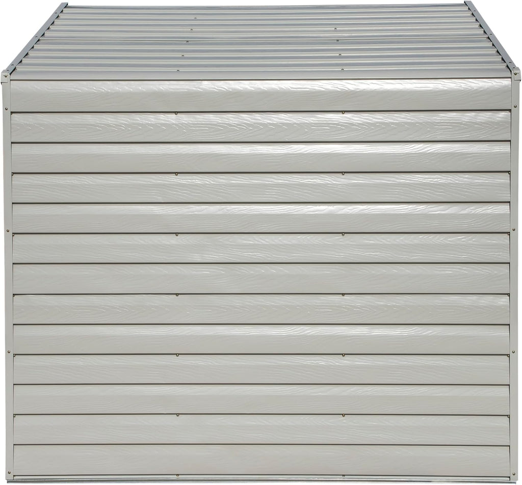 Arrow Shed YS47-A Compact Galvanized Steel Storage Shed with Pent Roof, 4' x 7'