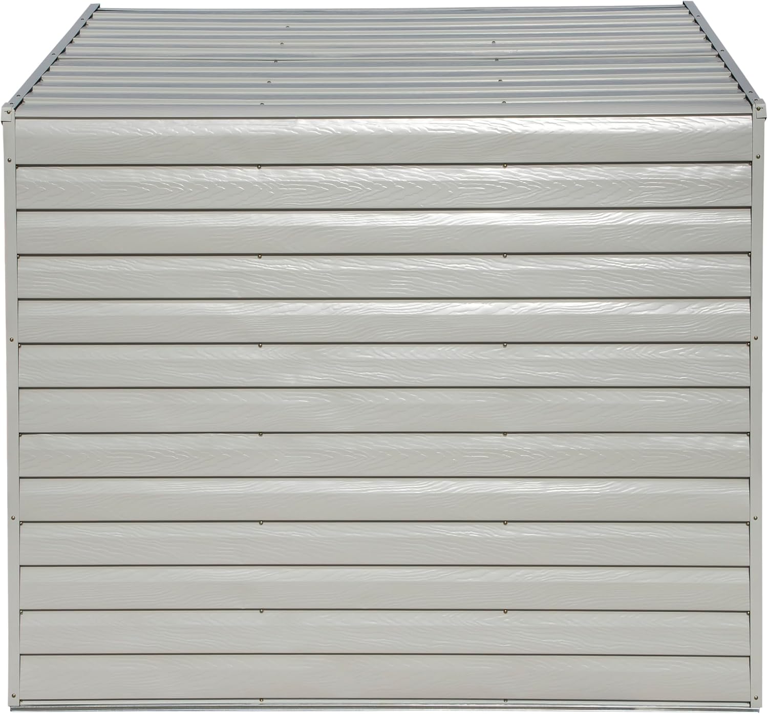 Arrow Shed YS47-A Compact Galvanized Steel Storage Shed with Pent Roof, 4' x 7'