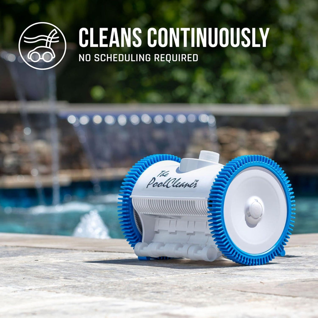 Hayward Pool Vacuum for Inground Pools Poolvergnuegen Suction Pool Cleaner (2 Wheel) Automatic Vacuum for In-Ground Pools up to 16 x 32 ft