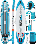 UPWELL 11'2'/11'6'Stand Up Paddle Board for Youth & Adults, Inflatable Paddle Board with Stable Design, Premium SUP Accessories, Backpack, Paddle, Leash, Pump, Fins