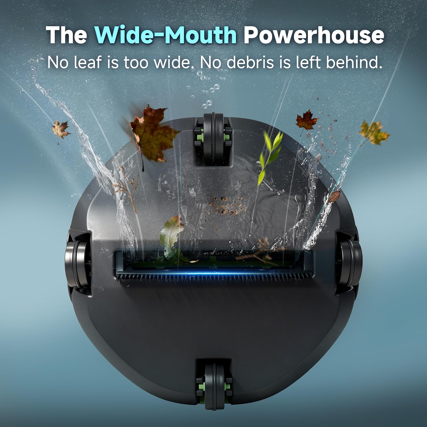 Pooloob Robotic Pool Vacuum Cleaner with Triple-Layer Filtration & Floating Buoy, for Regular Daily Maintenance, Flat Floor Cleaning for Above/In-Ground Pools,NOT for Initial or Deep Cleaning or Swamp