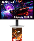 Samsung LS27FG810SNXZA 27 Inch Odyssey OLED 4K 240Hz Gaming Monitor with 5 Year Amber Protection Plan (2025)