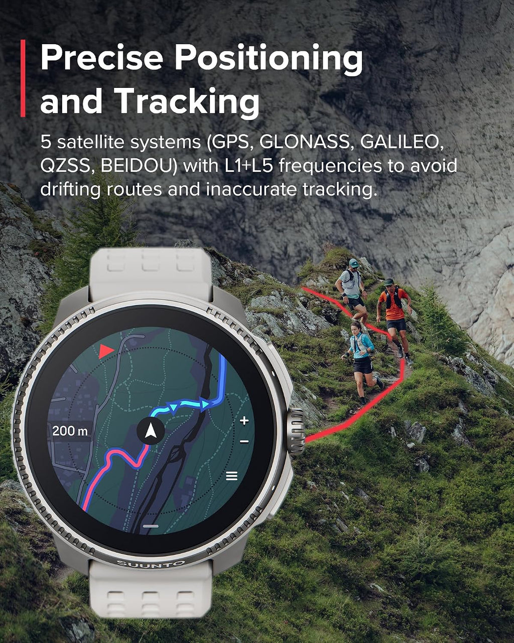 SUUNTO Race: GPS Sports Watch, Large & Bright AMOLED Color Screen, Long Battery Life