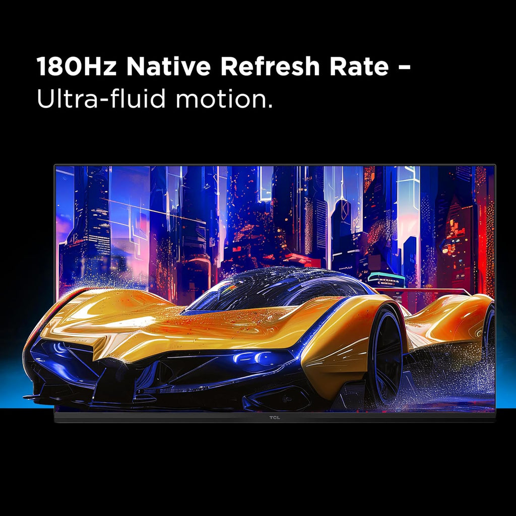 TCL 32' G64 Series QHD HDR QD-Mini LED Gaming Monitor (32G64, 2025 Model) Halo Control System, 180Hz Refresh Rate, LD336 Precise Dimming Series, HDR600 Brightness, 1ms, AMD FreeSync, NVIDIA G-SYNC